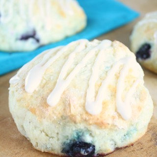 The Best Blueberry Biscuits